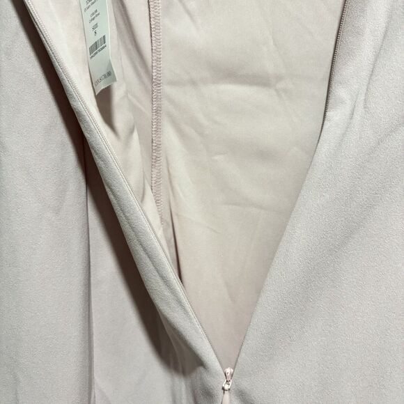 NEW WHBM White House Black Market Satin Collar Sheath Dress 2 Cottage Rose Party - Picture 9 of 11